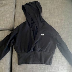 Athletic tank hoodie